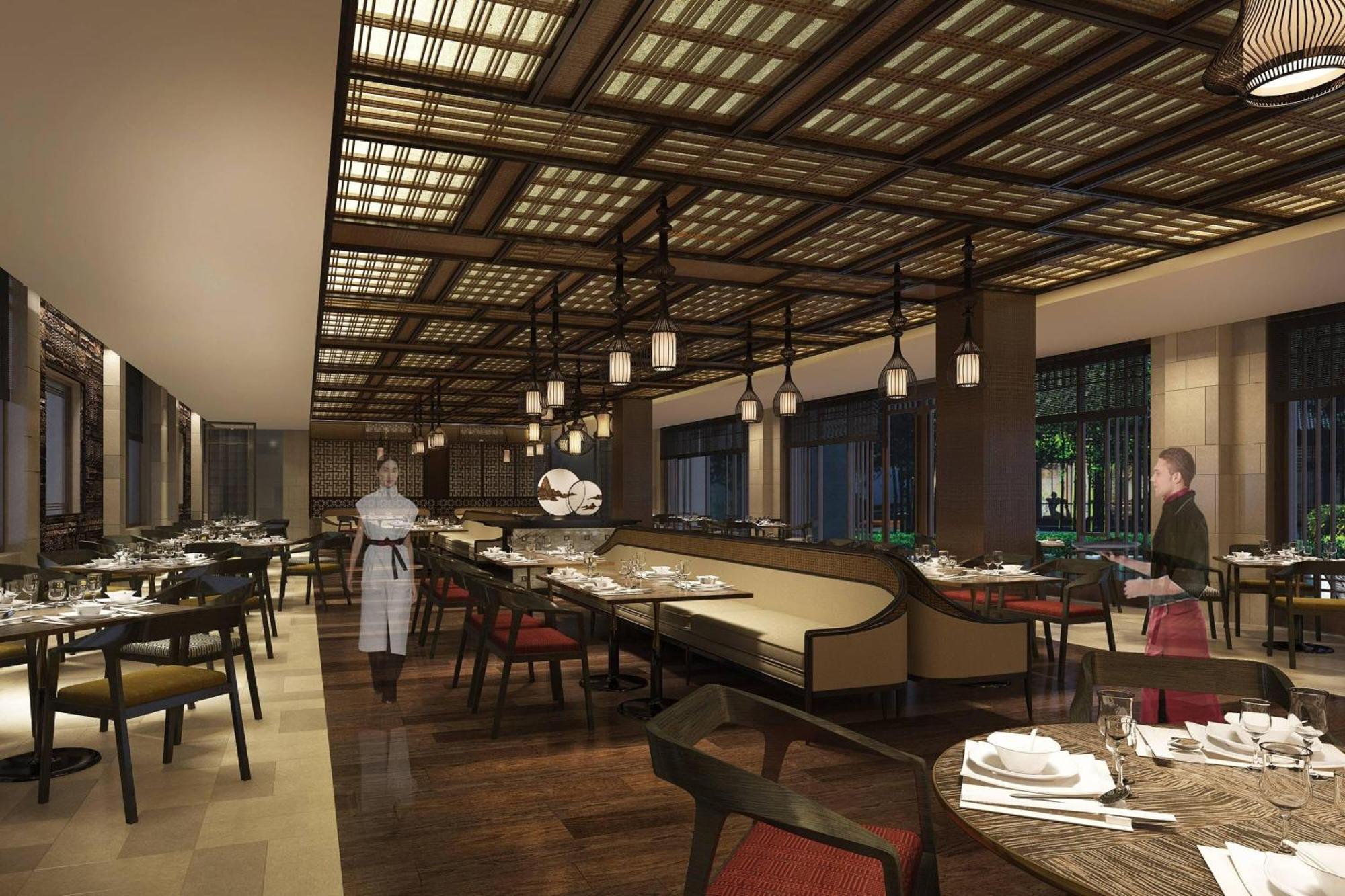 Jw Marriott Hotel Csüfu Kültér fotó