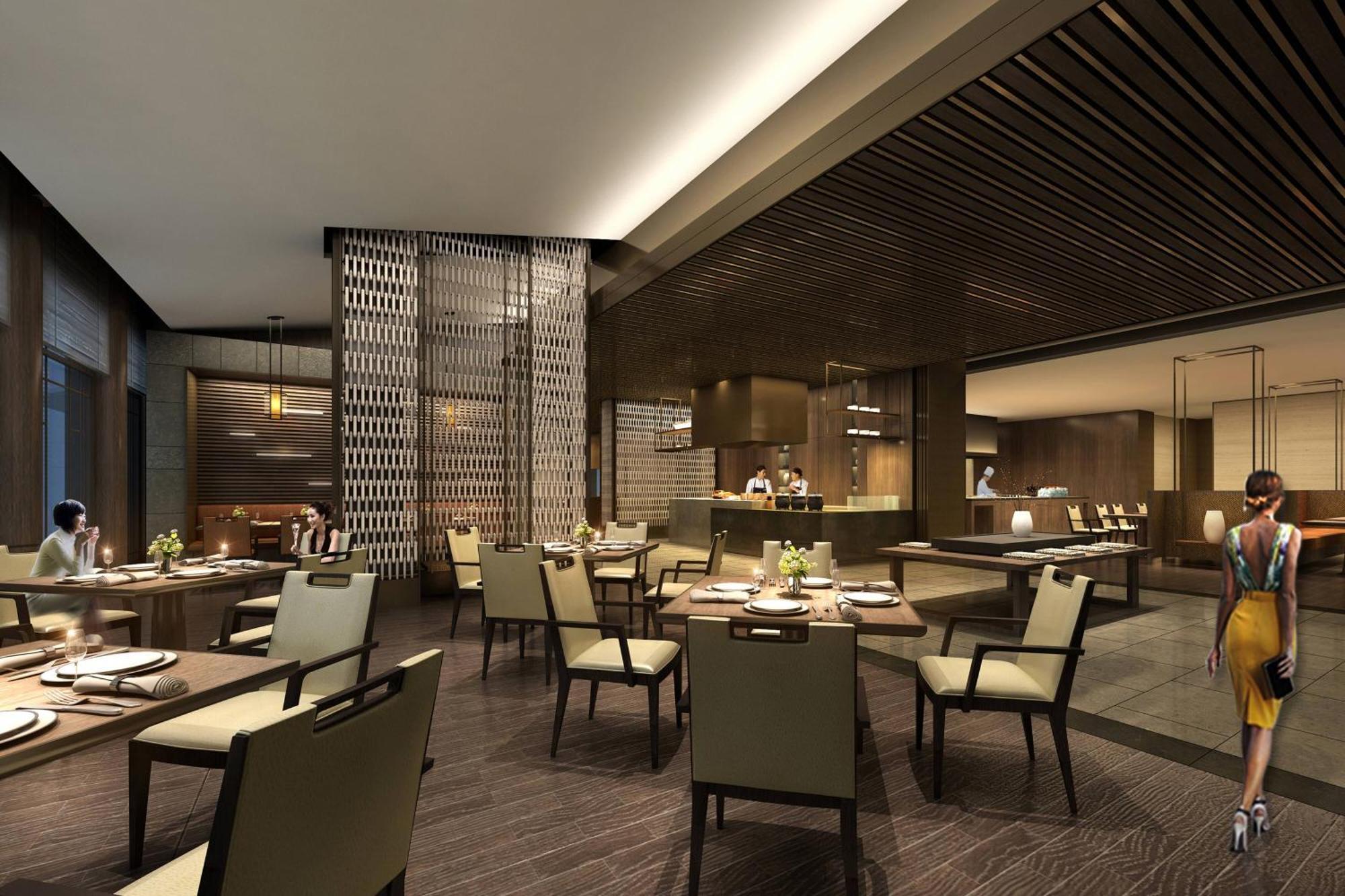 Jw Marriott Hotel Csüfu Kültér fotó