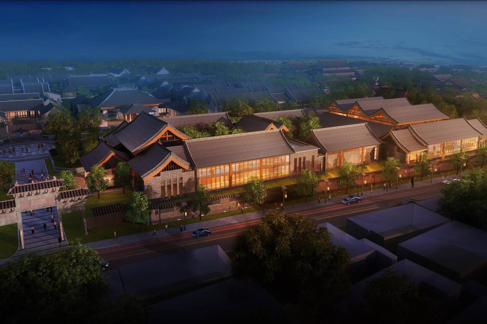 Jw Marriott Hotel Csüfu Kültér fotó