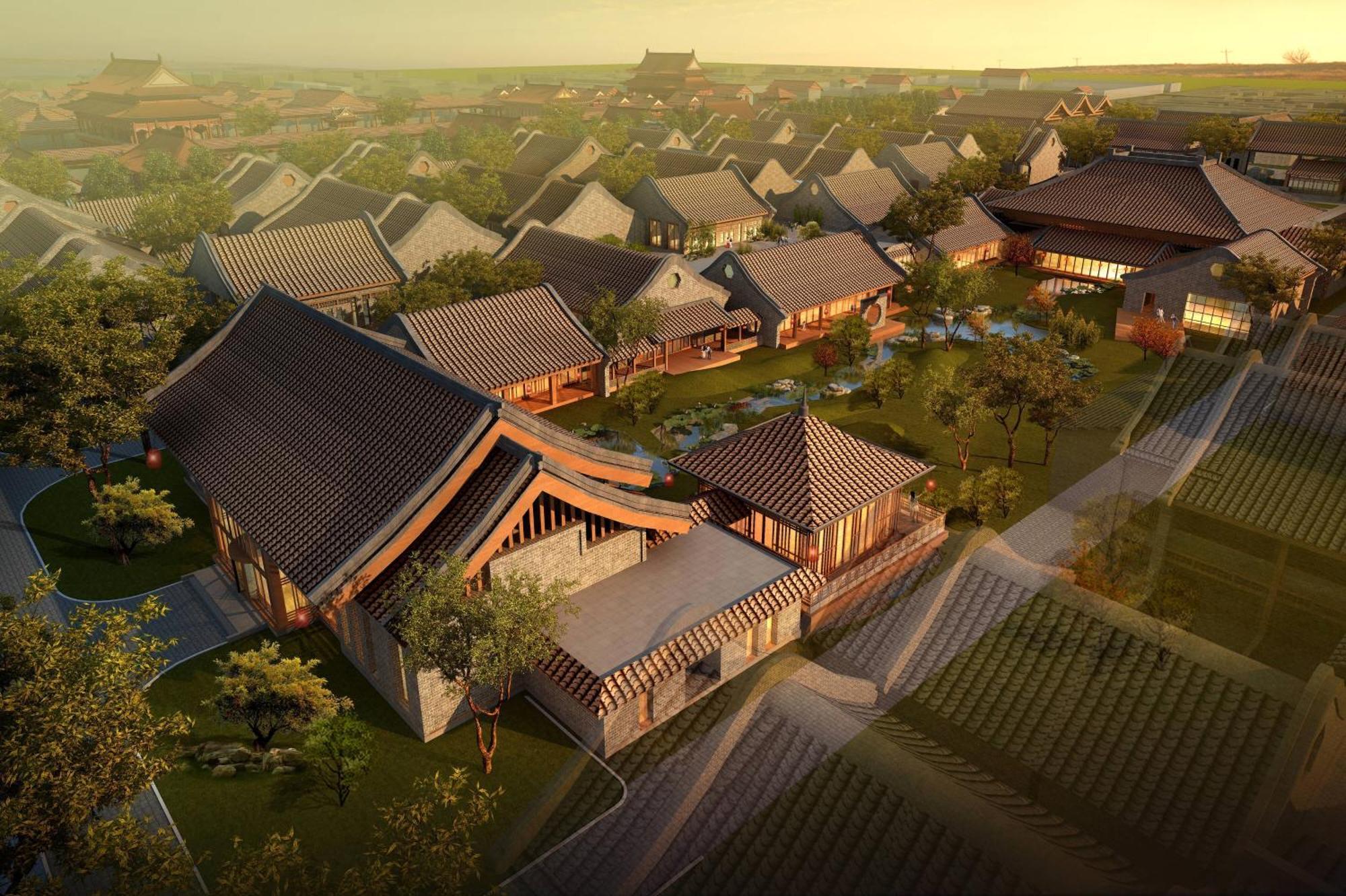 Jw Marriott Hotel Csüfu Kültér fotó